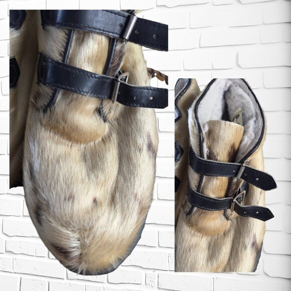 Rare Vintage Capitol Sealskin Boots  Made in Canada  Men's Size 11 - Picture 5 of 9